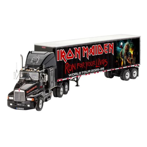 Kit macheta camion Revell RV07740 aniversare 50 ani Iron Maiden, piese cromate si autocolante - imagine 9
